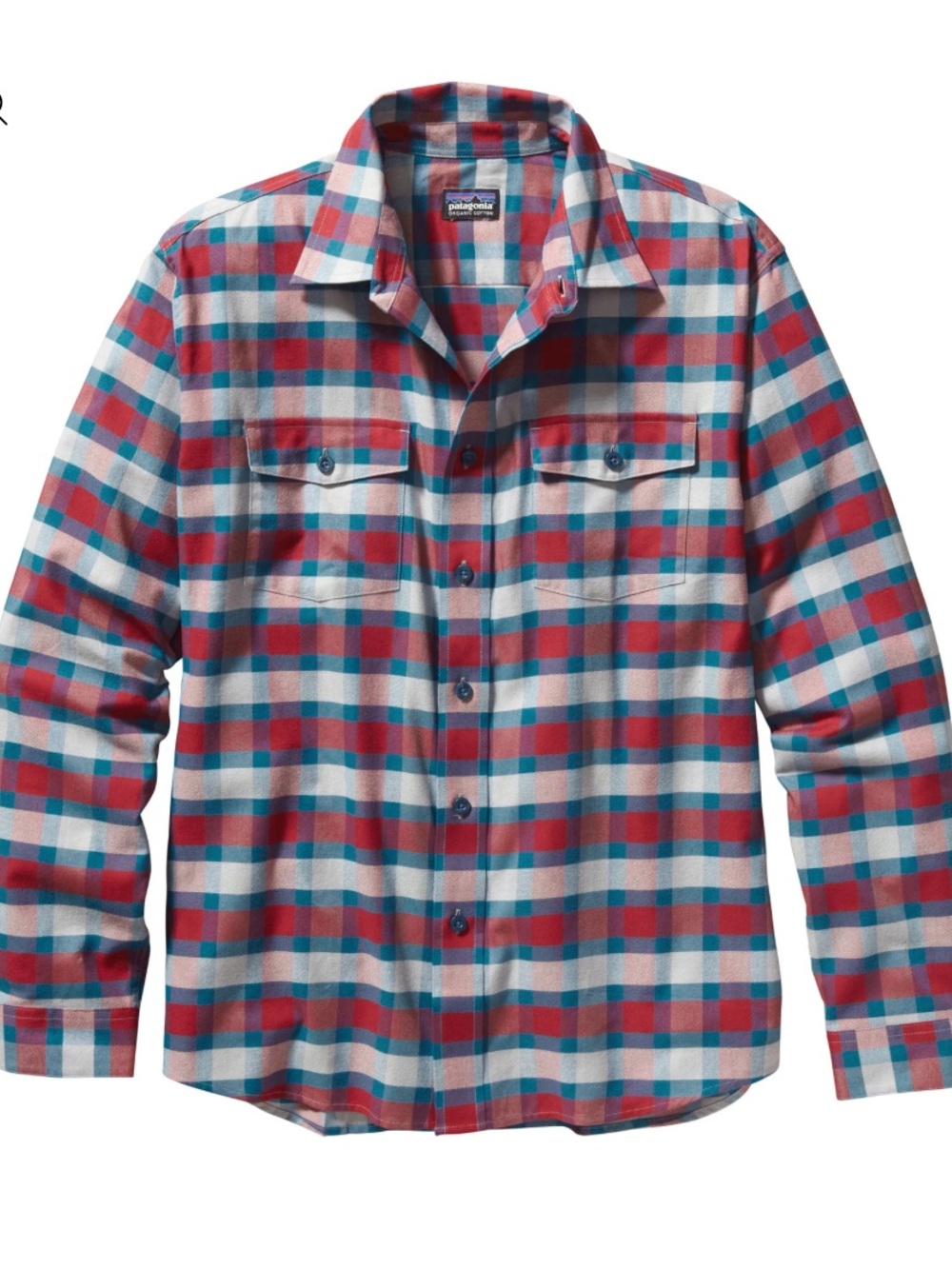 Patagonia Sz Small Buckshot Long Sleeved  Shirt • NEW!